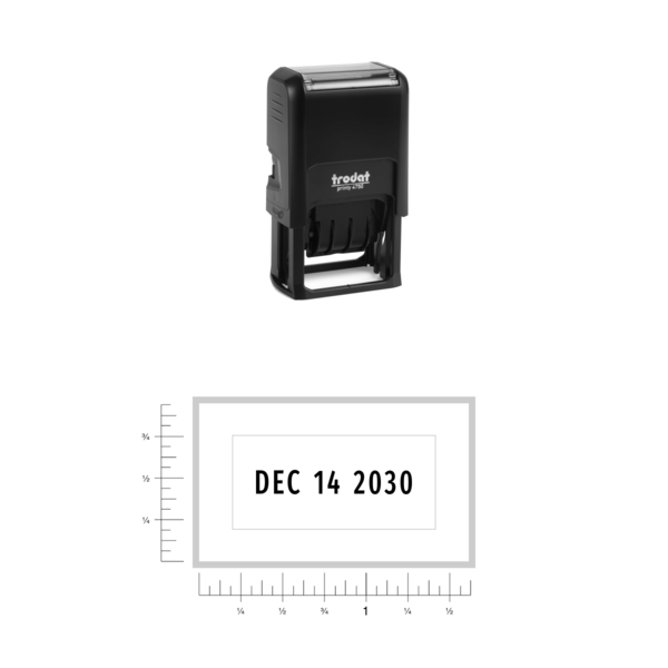 Trodat 4750 Self-Inking Text/Date Stamp Accessories